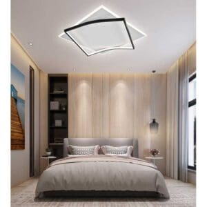 Lustra LED 50CM cu Telecomanda wifi 2.4G lumina/rece/calda/neutra intensitate reglabila