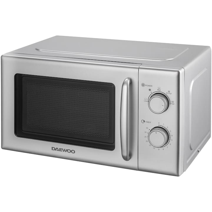 CUPTOR CU MICROUNDE DAEWOO, CONTROL MECANIC, 20L, 700W, 5 NIVELURI - imagine 2